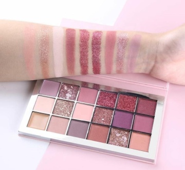 100% Vegan & Cruelty-Free Private Label Make-up: High-Pigment Custom Nude Eyeshadow Palette with Long Lasting Formula