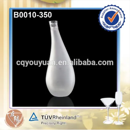 Wholesale 12oz Glass Bottle China Chongqing Brand Name Glassware
