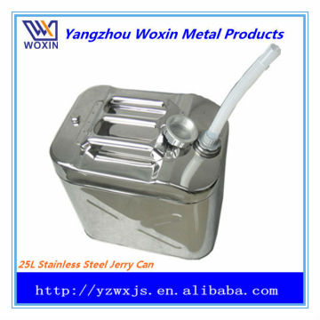 stainless steel metal jerry can