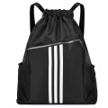 Niestandardowy mody nylonowy pasek wodociągowy plecak sportowy gimnastyczne torby plecakowe dla mężczyzn kobiety z logo
