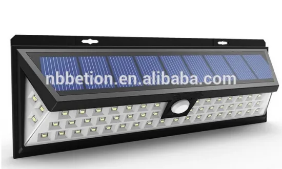 Bright Solar Lights 54 LED Solar Power Outdoor Motion Sensor Light With LED on Both Side