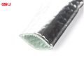 Proteksyon ng Temperatura ng Temperatura ng Foil Fiberglass Sleeve