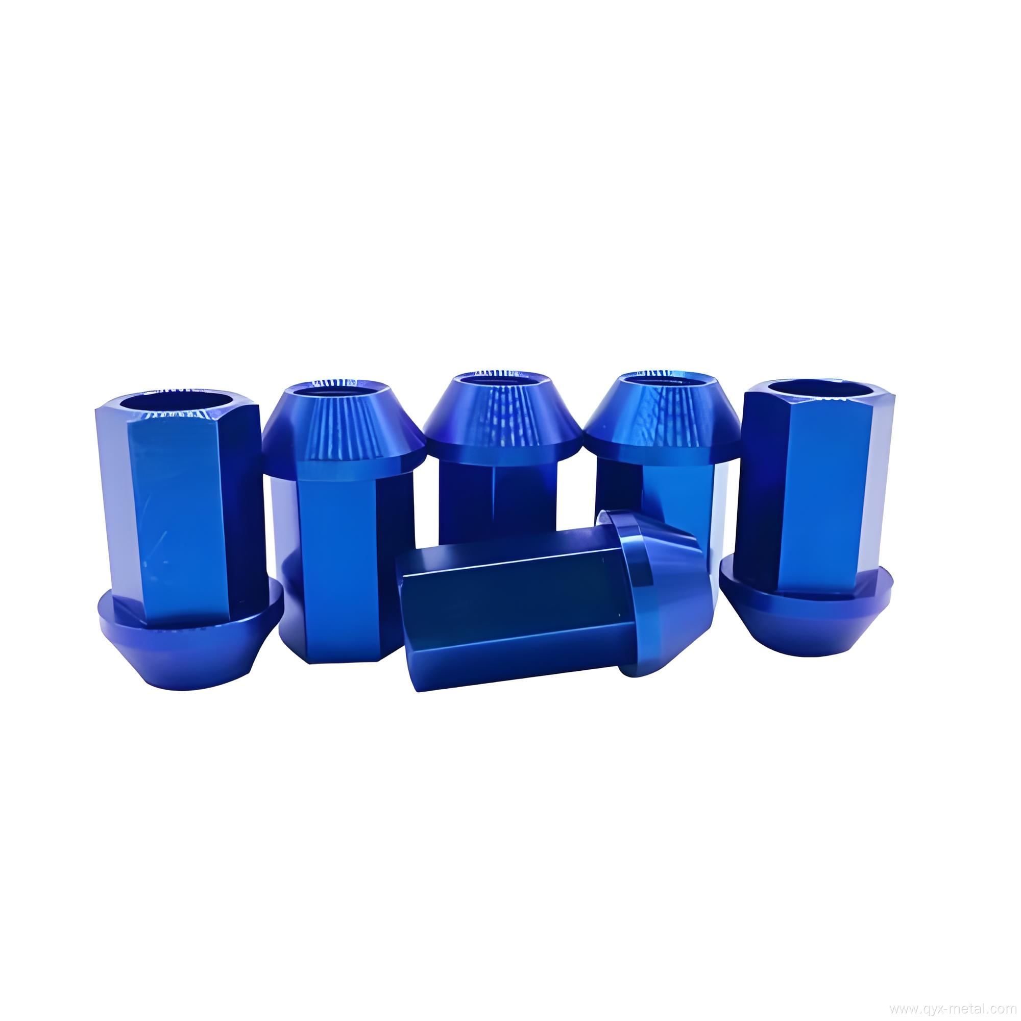 Colorful Titanium Wheel Hub Nuts For Automotive Modification
