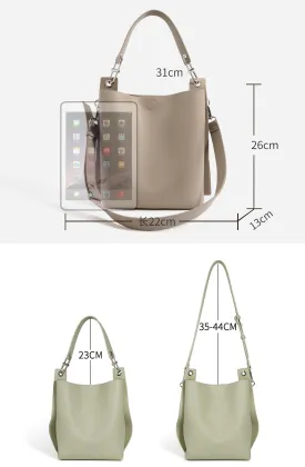 Genuine Leather Sling Bag for Men - Leather Basket Bag for Sale