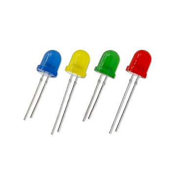 Multicolor 8mm Round Head In-line Indicator Beads - Red, Blue, Yellow, Green, White, Orange, Pink, Purple, Ice Blue, Golden Yellow