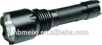 CE ROHS APPROVED HOT POWERFUL rechargeable flashlight T6 LED AC/DC Adaptor