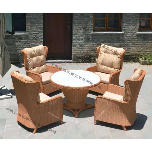 Mosaic Table with Chairs Outdoor Furniture Set