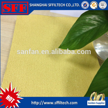 P84 air conditioning filter media for dust collection bag