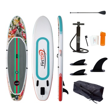 Hot Selling Drop Stitch Inflatable SUP Paddle Board with Double Chambers