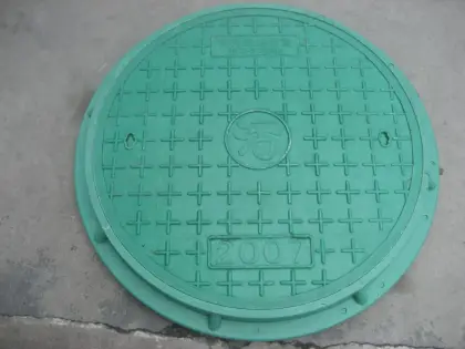 BMC Composite Green Circle Manhole Cover