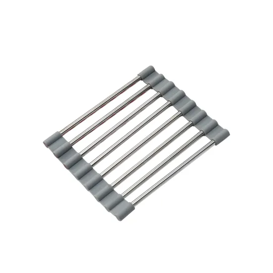 Adjustable Size Silicone Metal Pot Mat - Heat Resistant Kitchen Foldable Mat