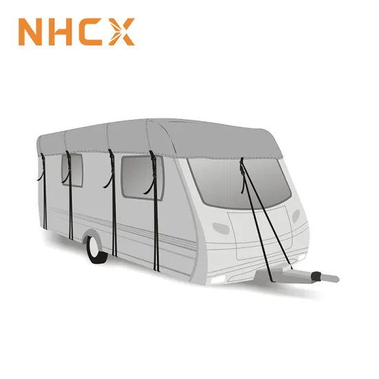 NHCX Marine Grade Canvas Camper RV Cover for Weather Protection 32"}}