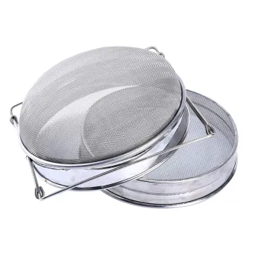 Stainless Steel Honey Strainer Double Sieve - Bee Keeping Equipment Filter