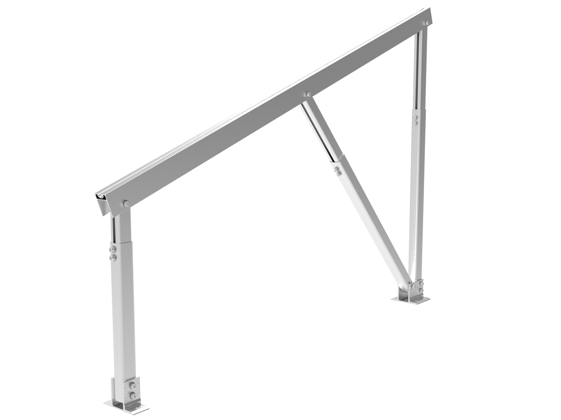 Adjustable Angle Ground Bracket