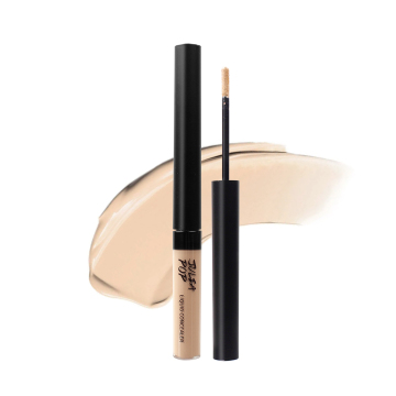 Lightweight Whitening Concealer with Satin Finish and Full Coverage