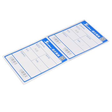 Airline luggage sticker label paper printing