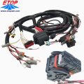 Complicated Automobile ECU and Relay Connector Cable Harness