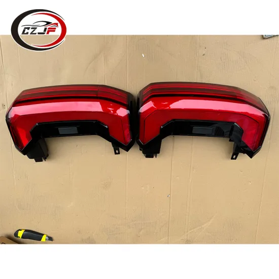 CZJF New Arrival Car Accessories - Tail Lamp and Rear Bumper Lamp for Tundra 2022-2024 (81550-0C130, 81560-0C130)