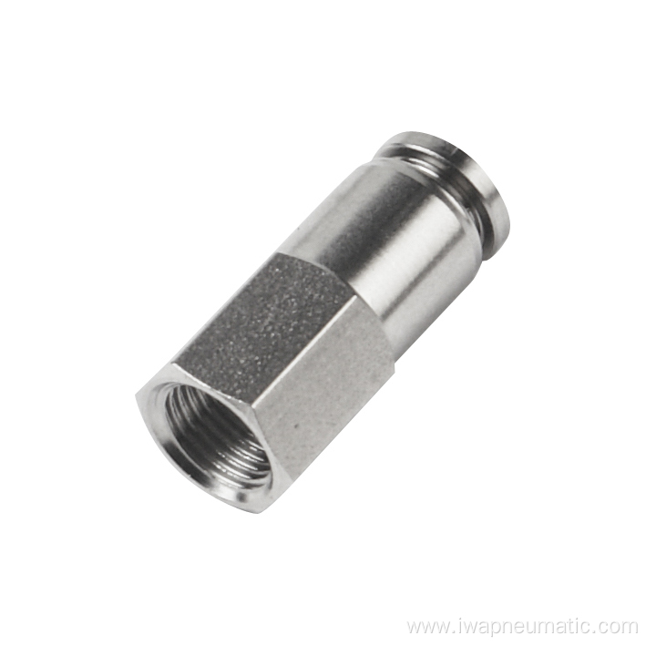 Push to connect fittings Female straight