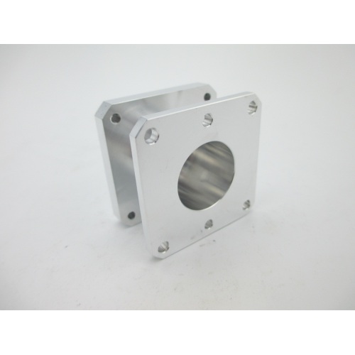 Milling Aluminum Parts with White Anodize