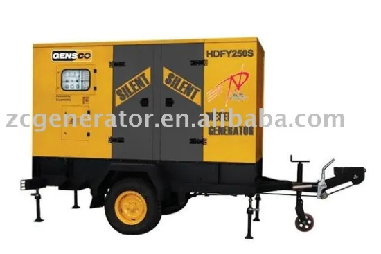 MOBILE SERIES WATER-COOLED DIESEL GENERATOR(the diesel engine can be choosed by buyer)