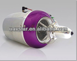 Motore Turbojet UAV - J1600 Full Auto Start 16 kg Motore a motore a getto a getto di spinta Turbojet