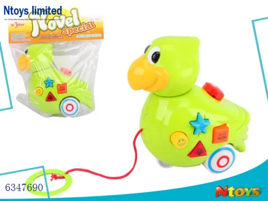 6347690 PULLING GOOD SALE FUNNY MUSICAL ANIMAL PARROT