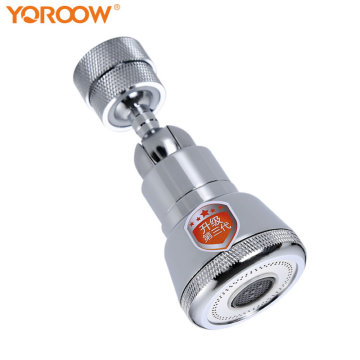 360 Rotatable Kitchen Faucet Spray Head - Water Saving ABS Rainfall Faucet Extender