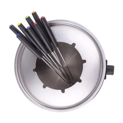 Home Electric Fondue Pot Set