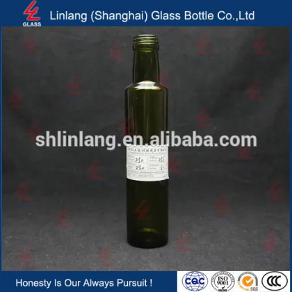 Food Grade 250ml olive oil glass bottle