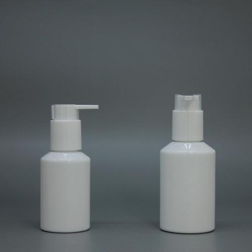 Glass Lotion Bottles Opal Glass Bottles with Lotion Pumps Supplier