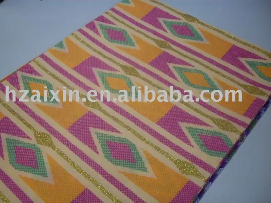 100% cotton African Wax fabric Golden Sands fabric sunshine feeling