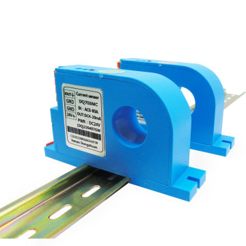 DQ703MC हॉल करंट सेंसर AC/DC 0-50A/60A/80A/100A 4-20MA आउटपुट 0-10V
