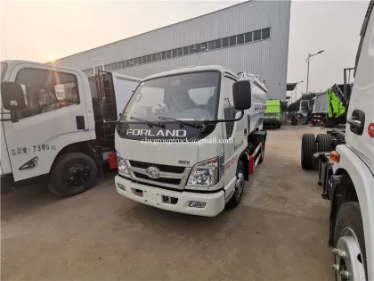 Foton new design light waste collection vehicles