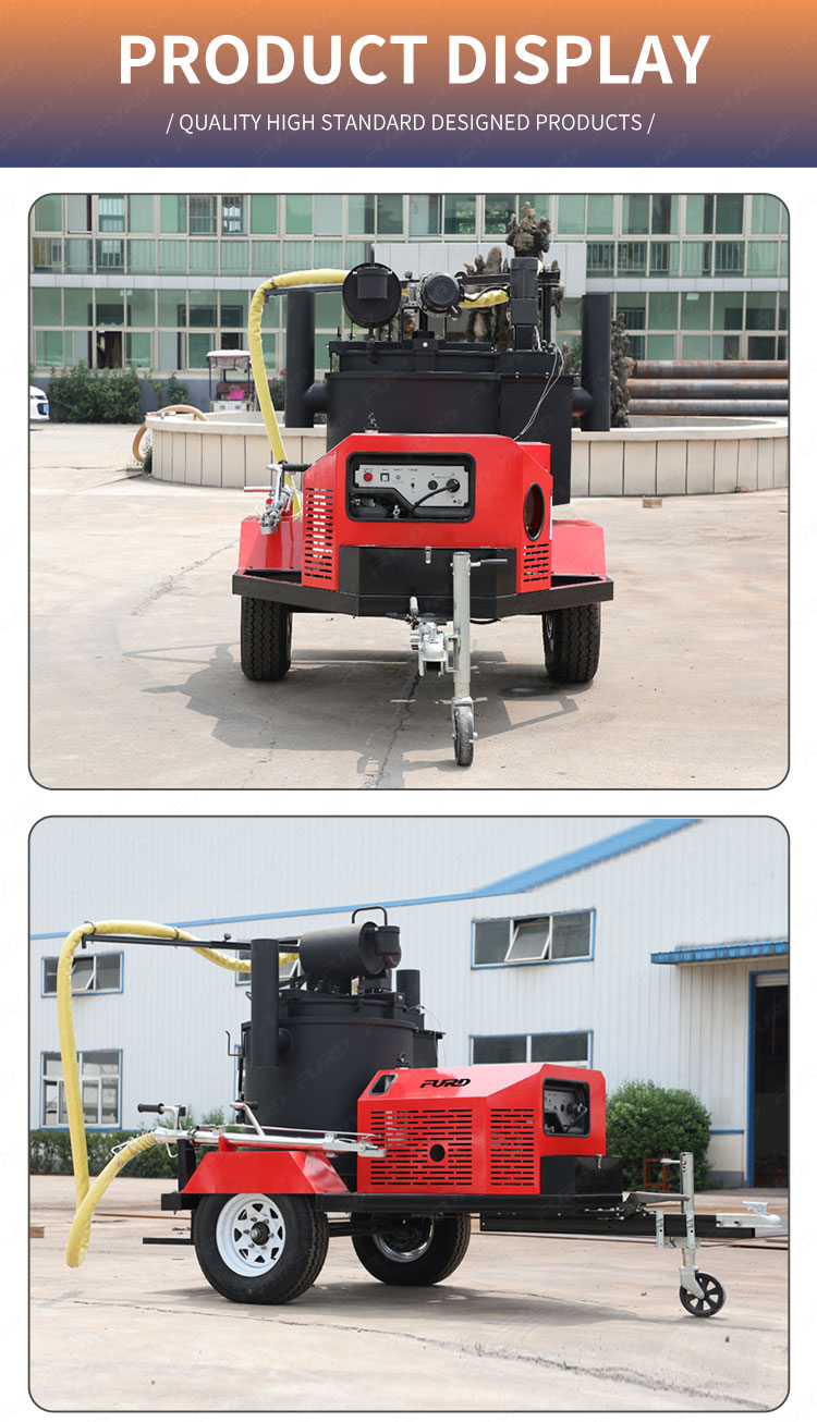 asphalt crack sealing machine