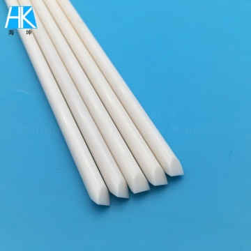 Sonde en céramique d'alumine résistante à la chaleur, tige pointue Al2O3 avec une excellente stabilité chimique pour l'industrie à haute température