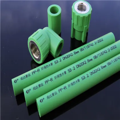 Green PPR water Pipes for cold water