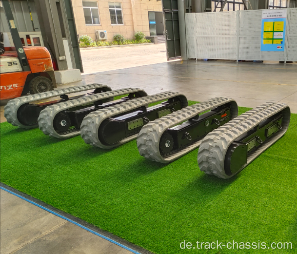 Professionelle Gummibur -Fahrwerk