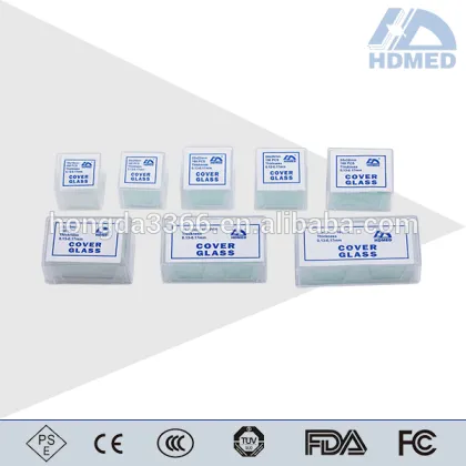 HDMED brand Aluminum Foil Microscope Coverglass
