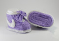 かぎ針編みの新生児靴ブーツ コットン ソフト クリエイティブ