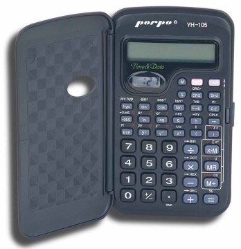 Calculator with Clock