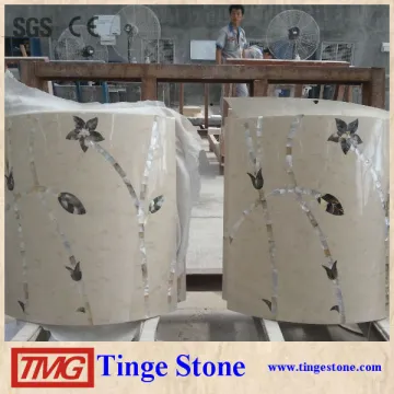 Construction pillar column moulding waterjet designs