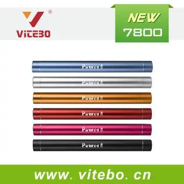 Special Gift Aluminium Case Battery Charger 7800mAh