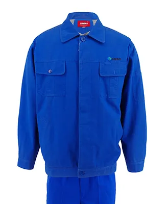 Electric Sky Blue Man's Coat