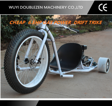 GAS POWERED DRIFT TRIKE WITH 26' FRONT WHEEL