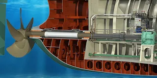 Bronze Marine 5 Blade Copper Fixed Pitch Boat Propeller 40 inch Marine Propeller