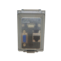 RJ45 USB D-Sub Industrial Front Panel Interface Socket