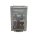 RJ45 USB D-Sub Industrial Front Painel Interface Socket