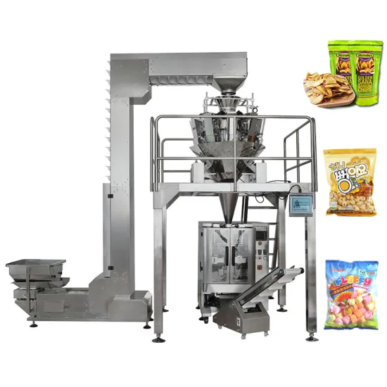 Fully Automatic Toffee Nuts Vertical VFFS Granule Packing Machine (10G to 1000G)