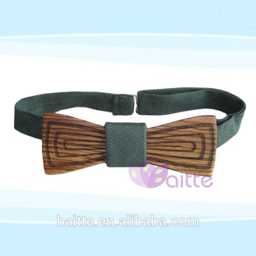 OEM hot sale bowtie wood carving bow tie for men